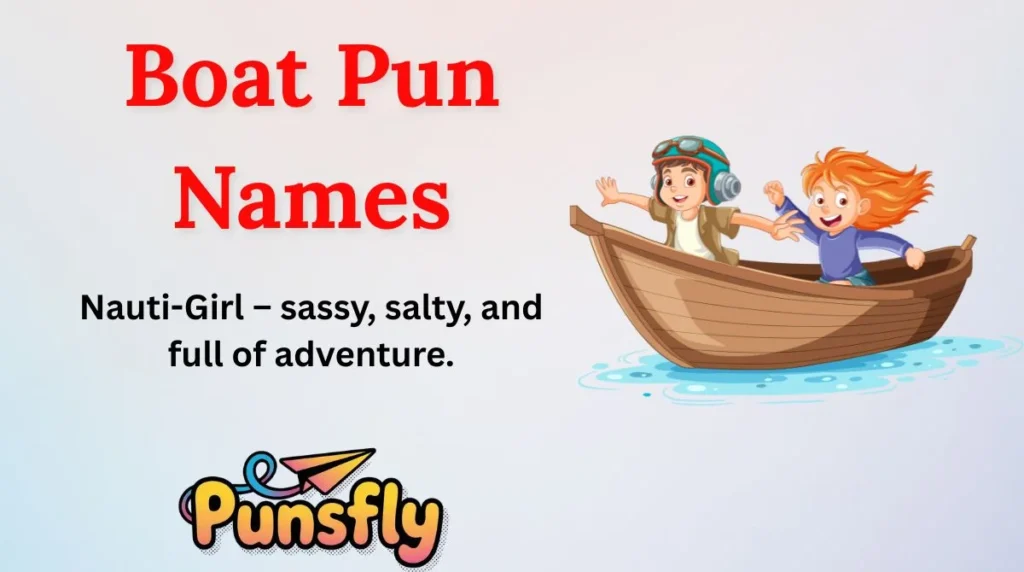 Boat Pun Names