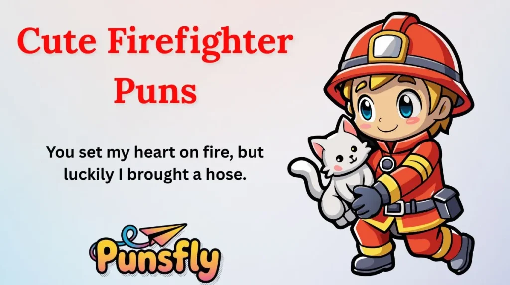 Cute Firefighter Puns