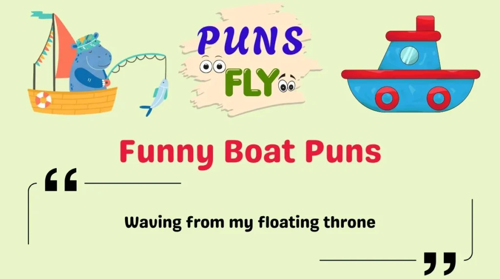 Funny Boat Puns