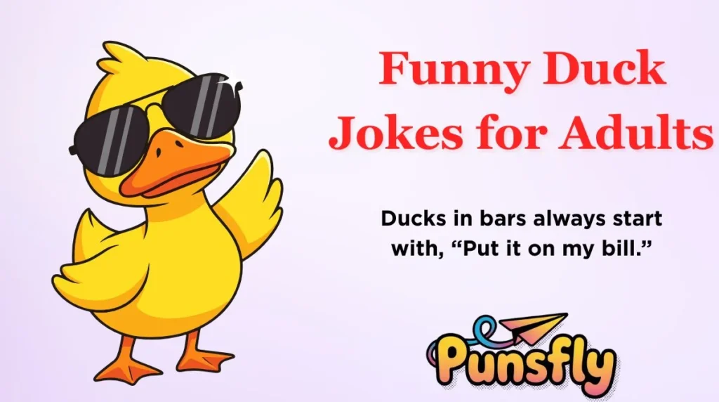 Funny Duck Jokes for Adults