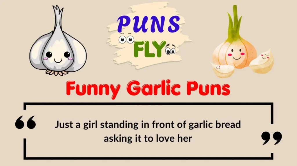 Funny Garlic Puns