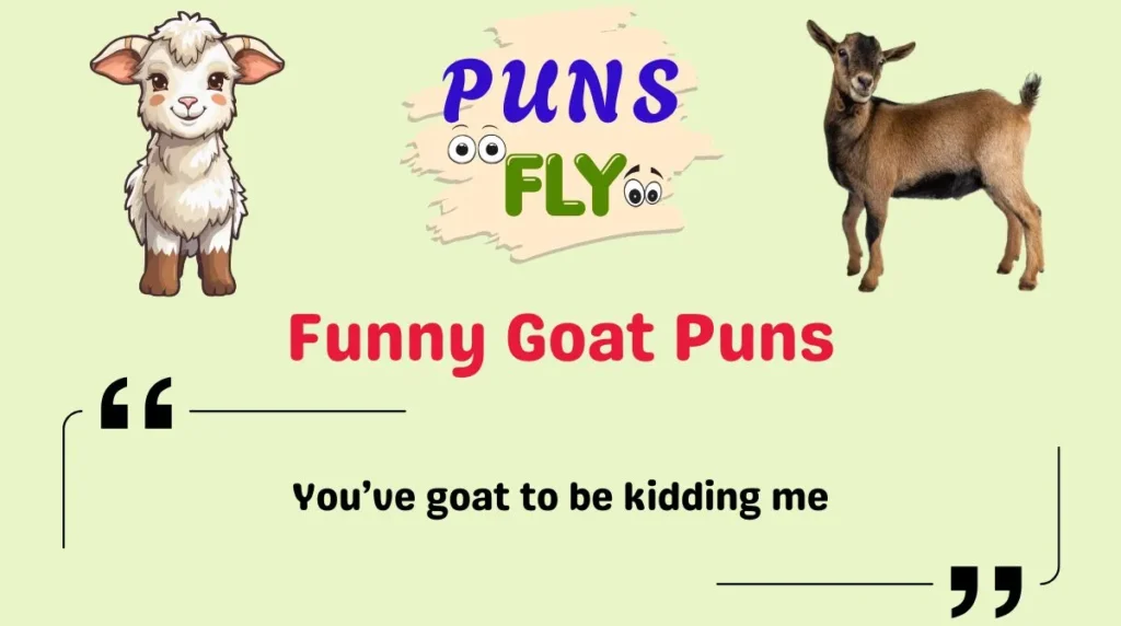 Funny Goat Puns