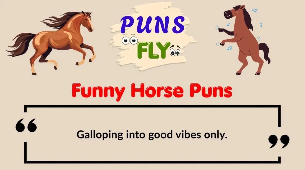 Funny Horse Puns