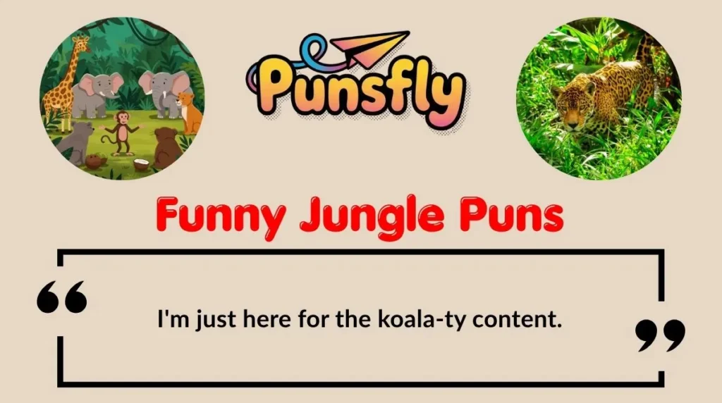 Funny Jungle Puns