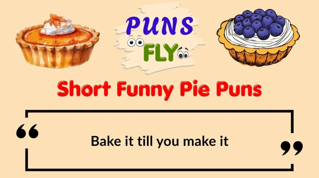 Short Funny Pie Puns