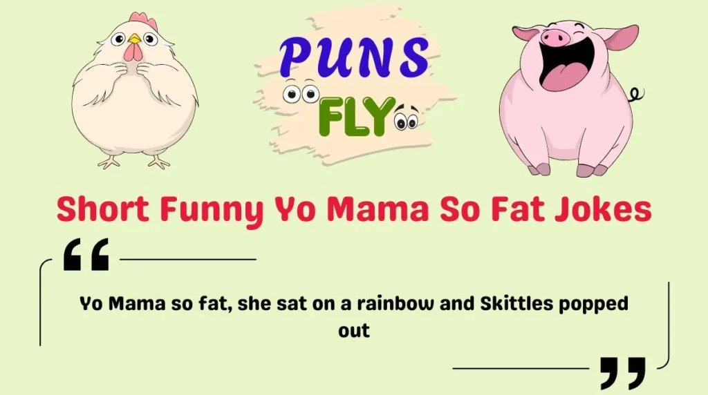 Short Funny Yo Mama So Fat Jokes
