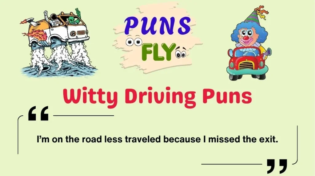 Witty Driving Puns