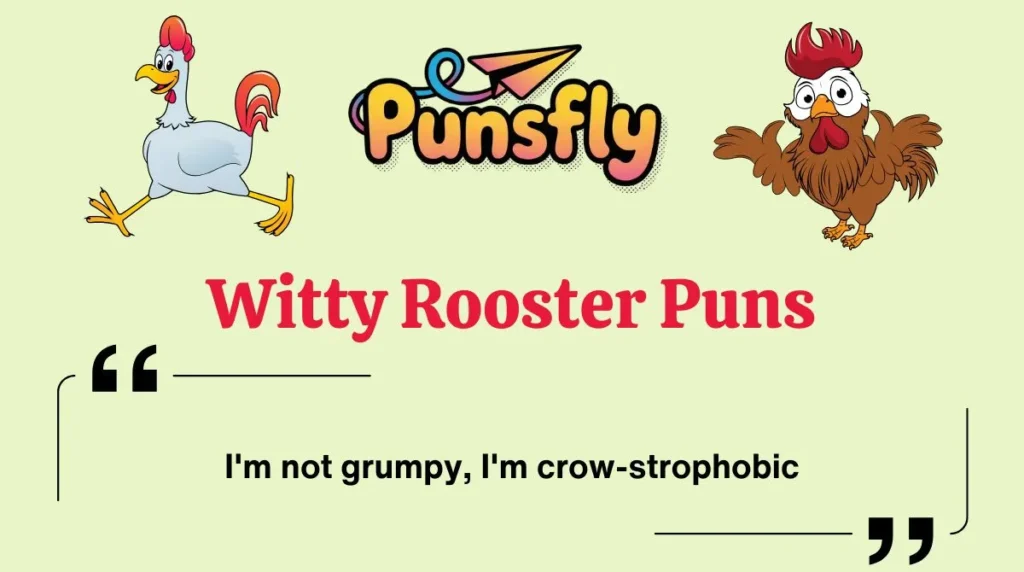 Witty Rooster Puns