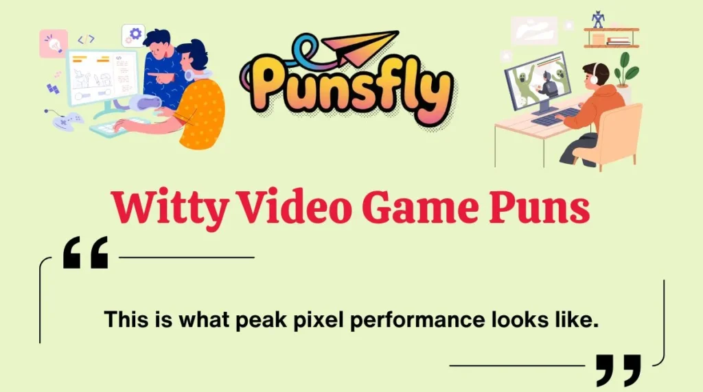 Witty Video Game Puns