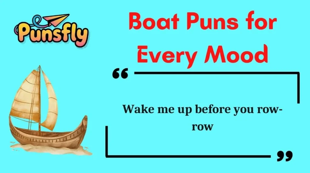 Boat Puns for Every Mood