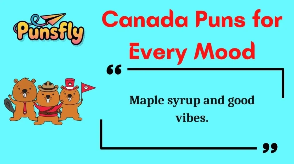 Canada Puns for Every Mood