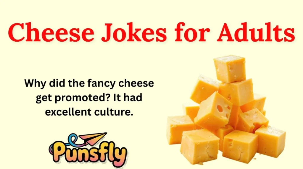 Cheese Jokes for Adults