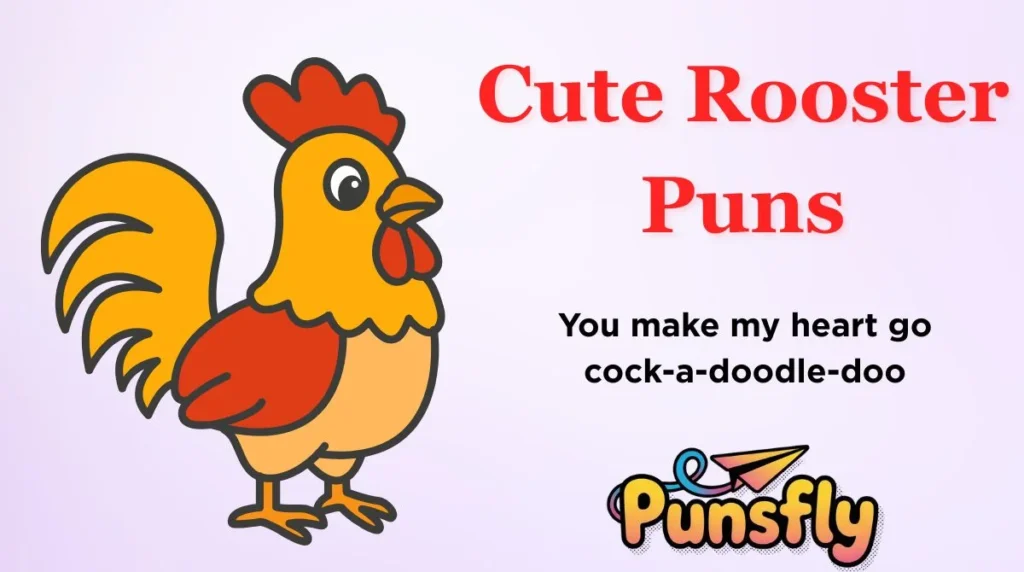 Cute Rooster Puns