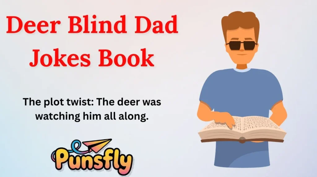 Deer Blind Dad Jokes Book