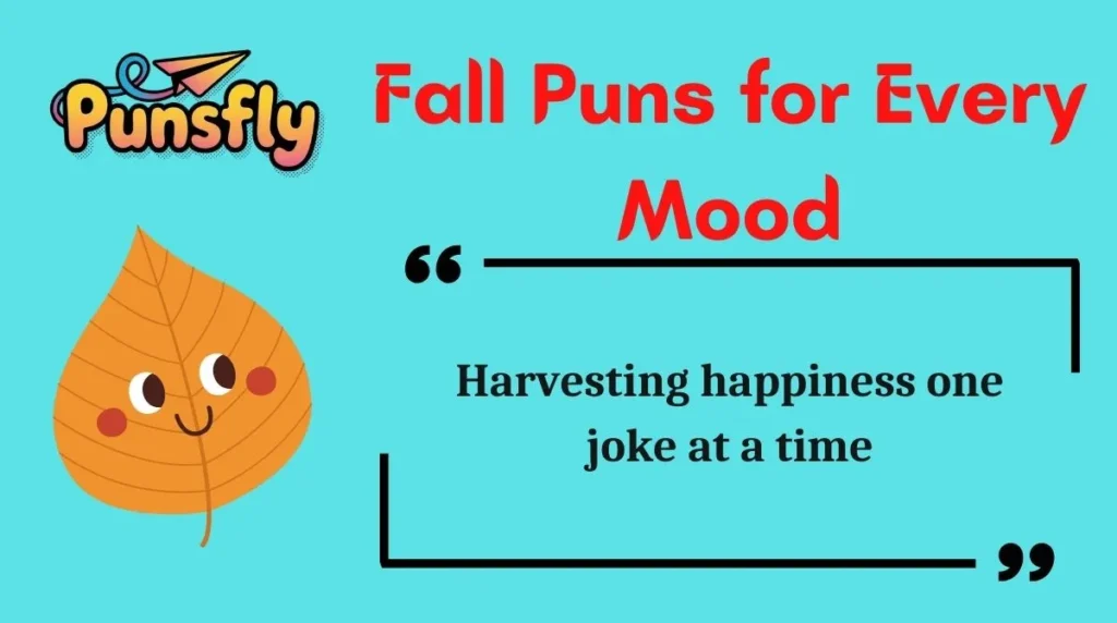 Fall Puns for Every Mood