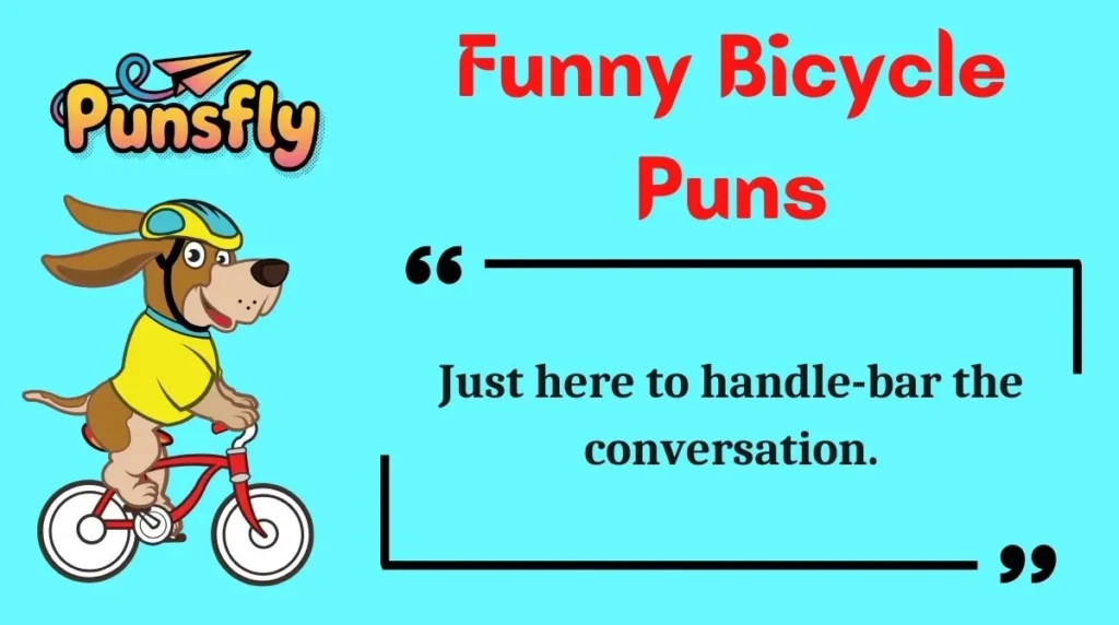 Funny Bicycle Puns