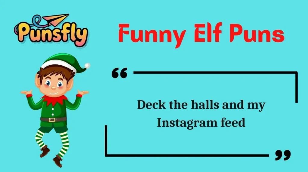Funny Elf Puns