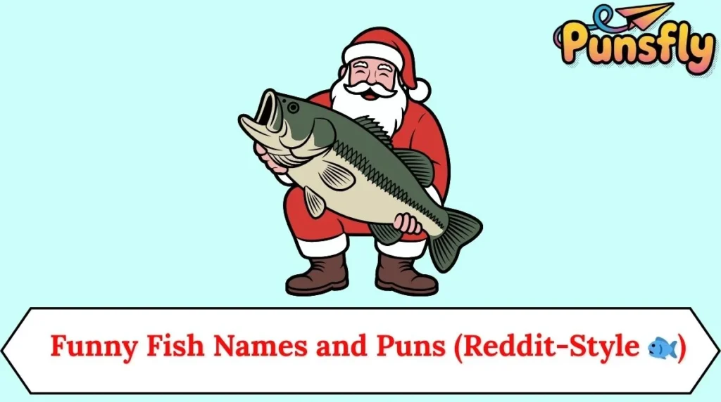 Funny Fish Names and Puns (Reddit-Style 🐟😂)