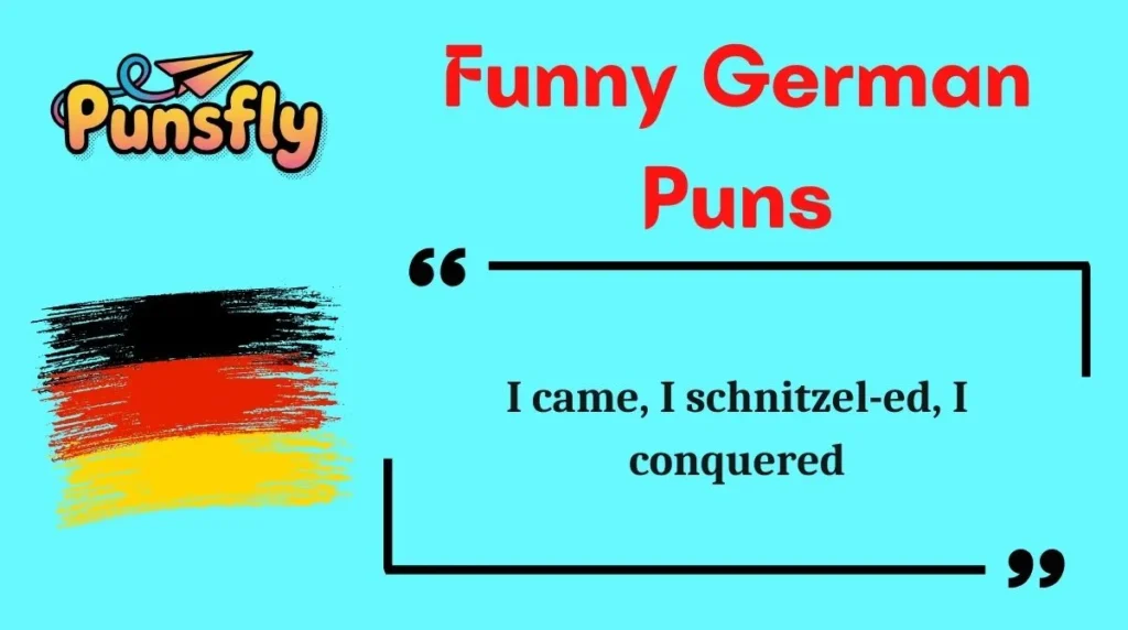 Funny German Puns
