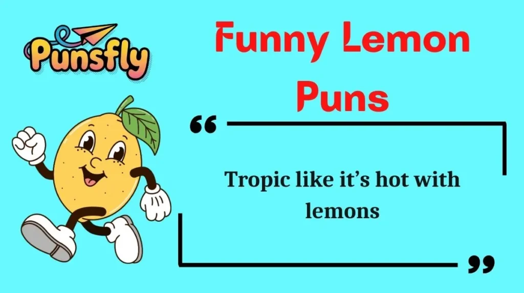 Funny Lemon Puns