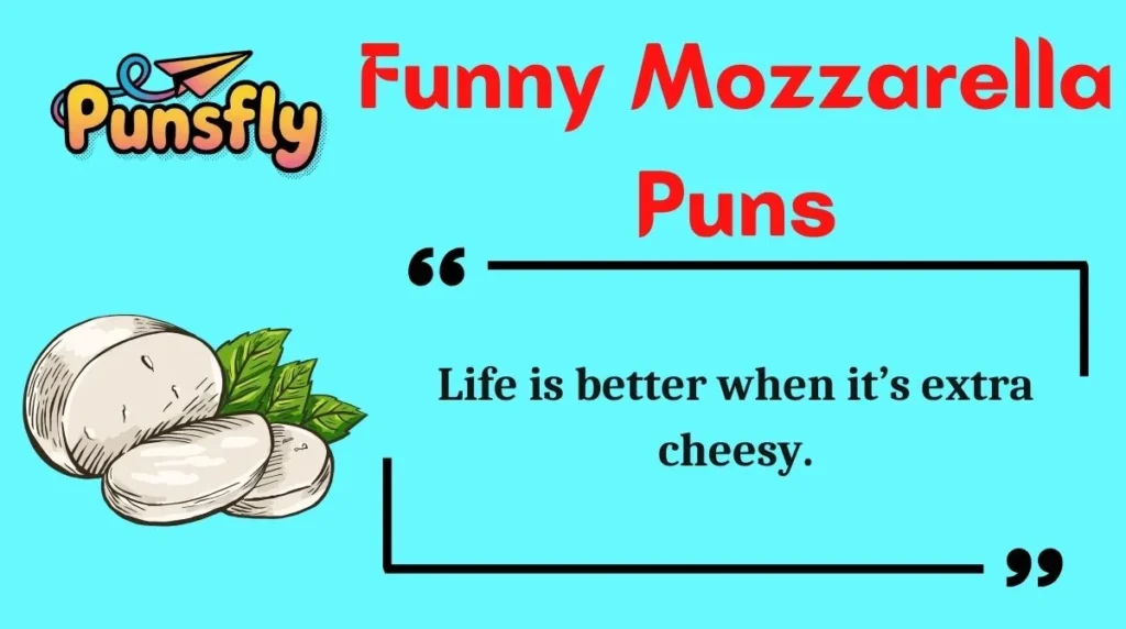 Funny Mozzarella Puns