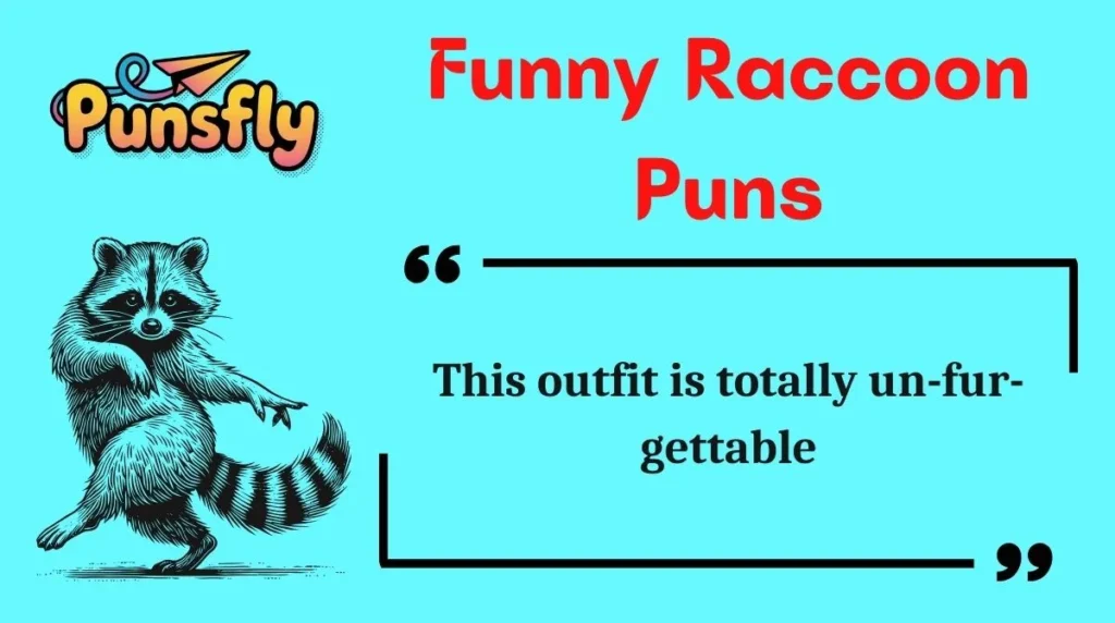 Funny Raccoon Puns