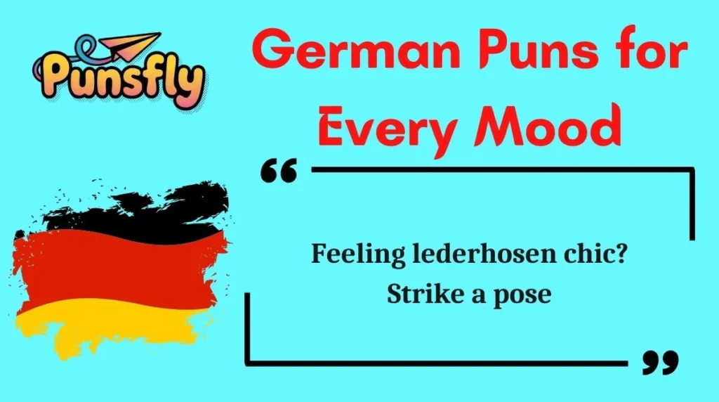 German Puns for Every Mood