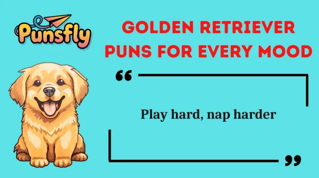 Golden Retriever Puns for Every Mood
