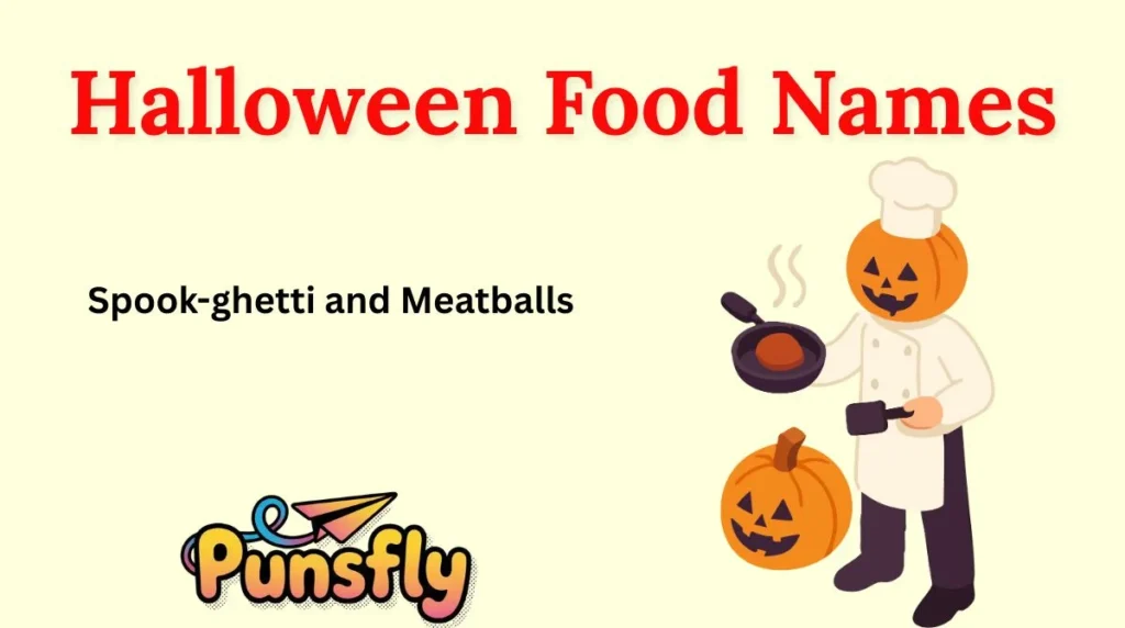 Halloween Food Names