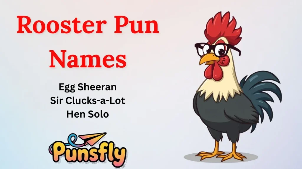 Rooster Pun Names
