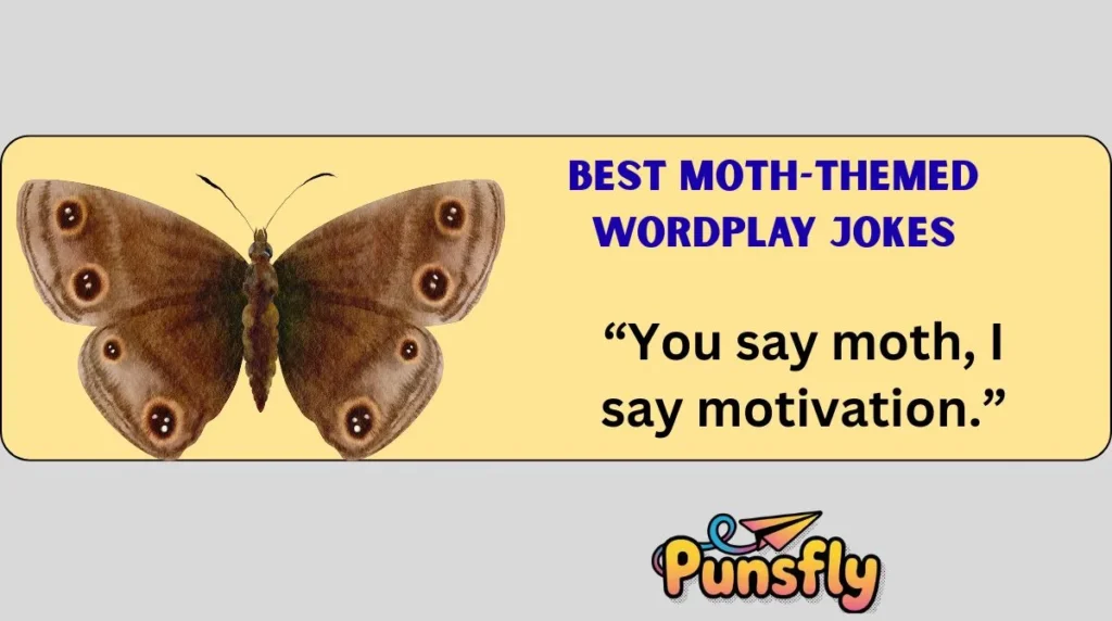 Best Moth-Themed Wordplay Jokes