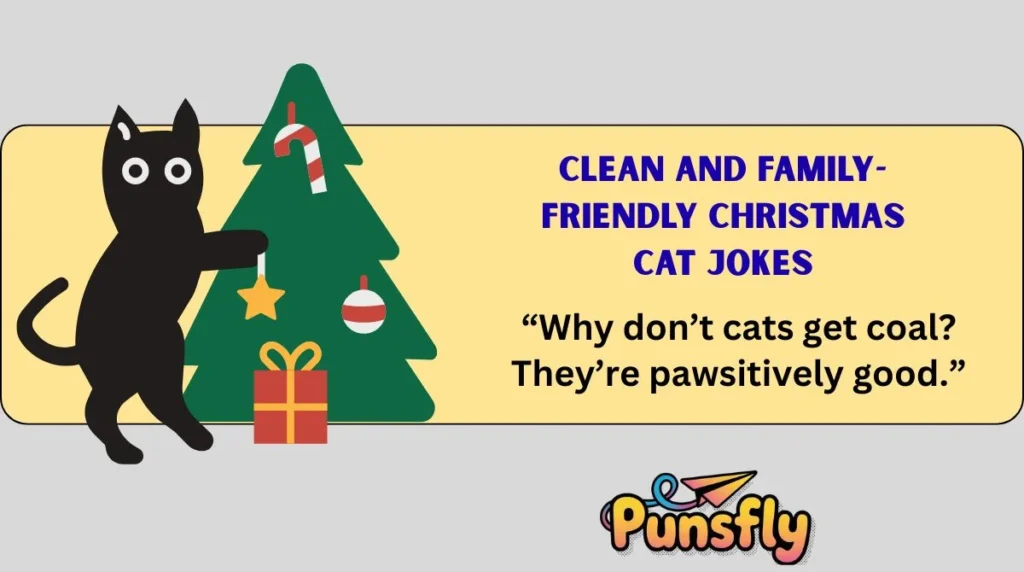 Clean and Family-Friendly Christmas Cat Jokes