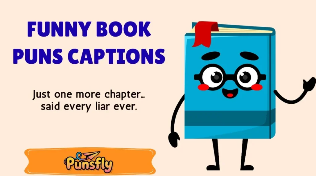 Funny Book Puns Captions