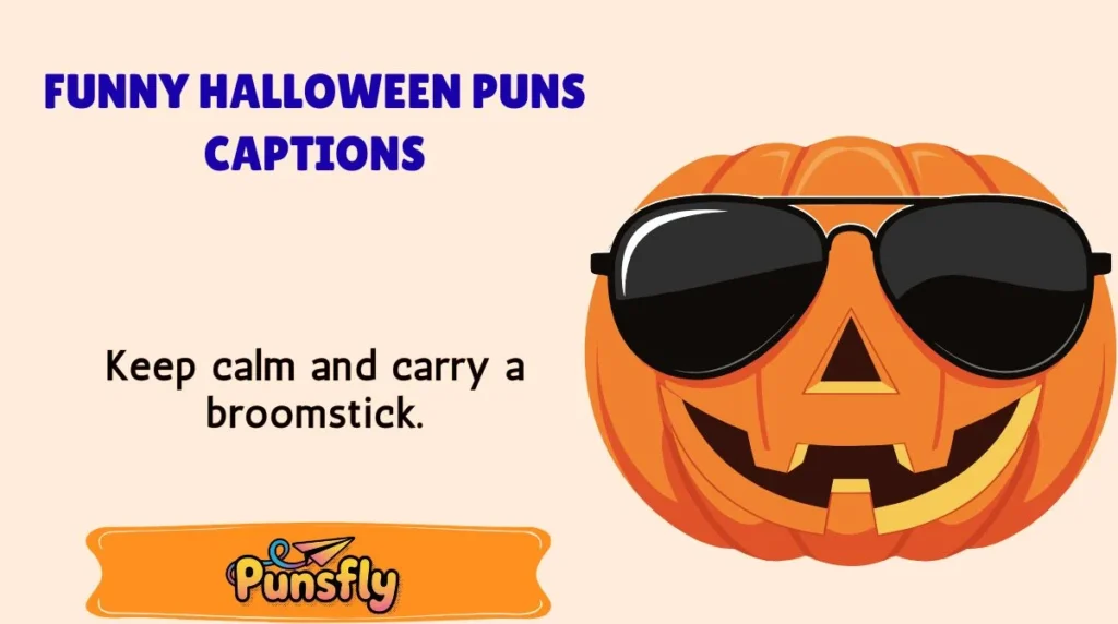 Funny Halloween Puns Captions