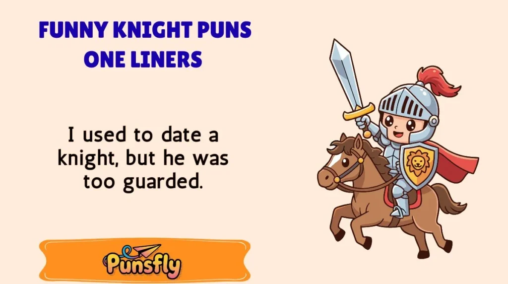 Funny Knight Puns One Liners