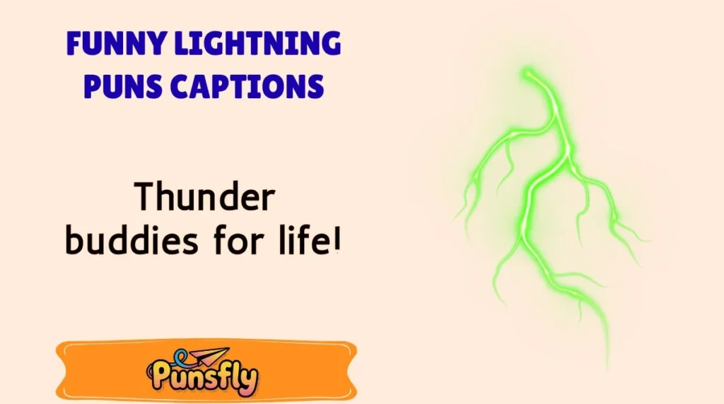 Funny Lightning Puns Captions