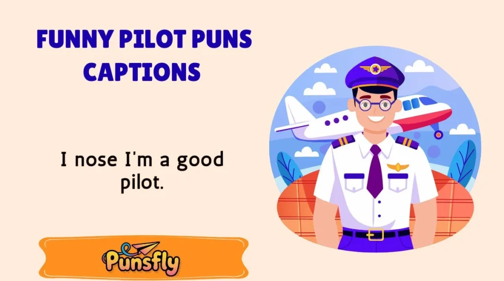 Funny Pilot Puns Captions