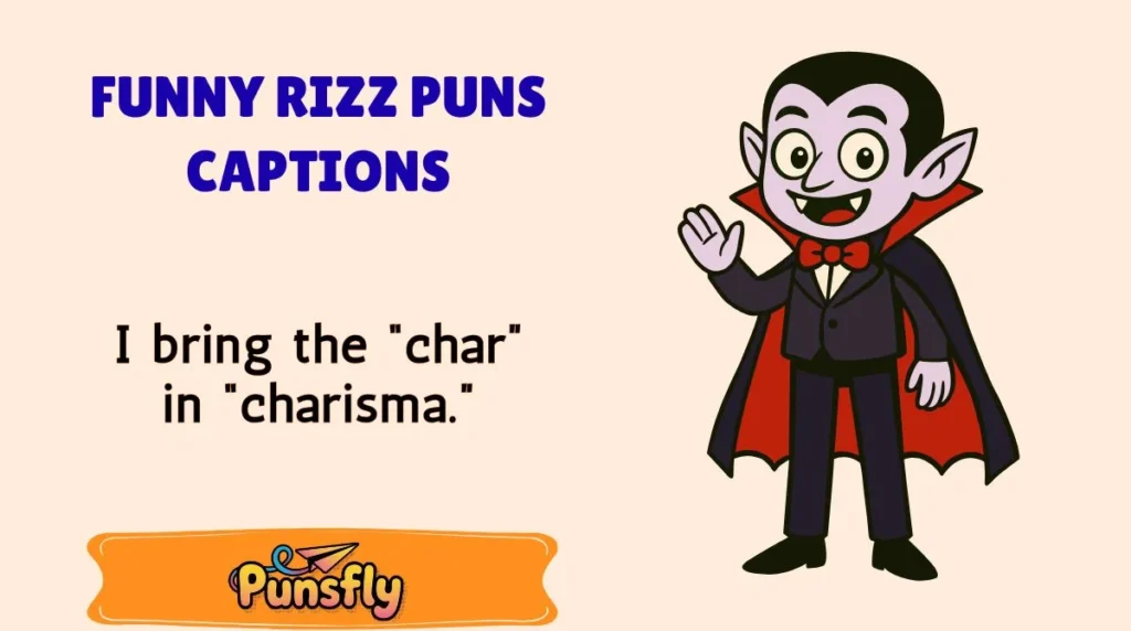 Funny Rizz Puns Captions