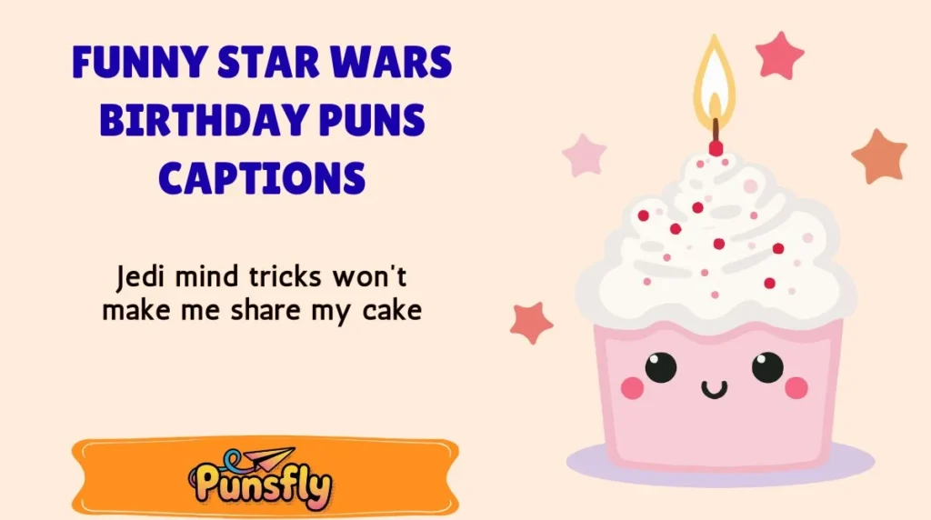 Funny Star Wars Birthday Puns Captions