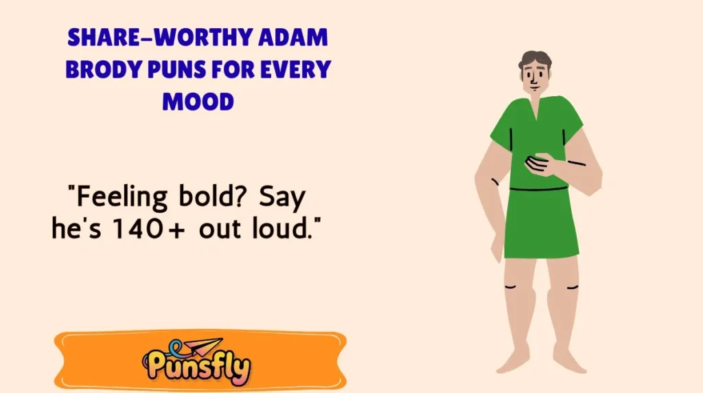 Share-Worthy Adam Brody Puns for Every Mood