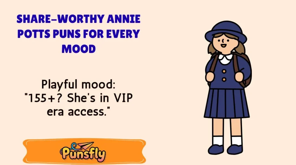 Share-Worthy Annie Potts Puns for Every Mood