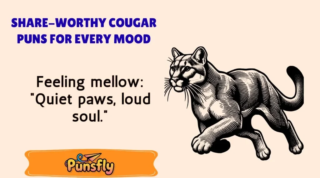 Share-Worthy Cougar Puns for Every Mood