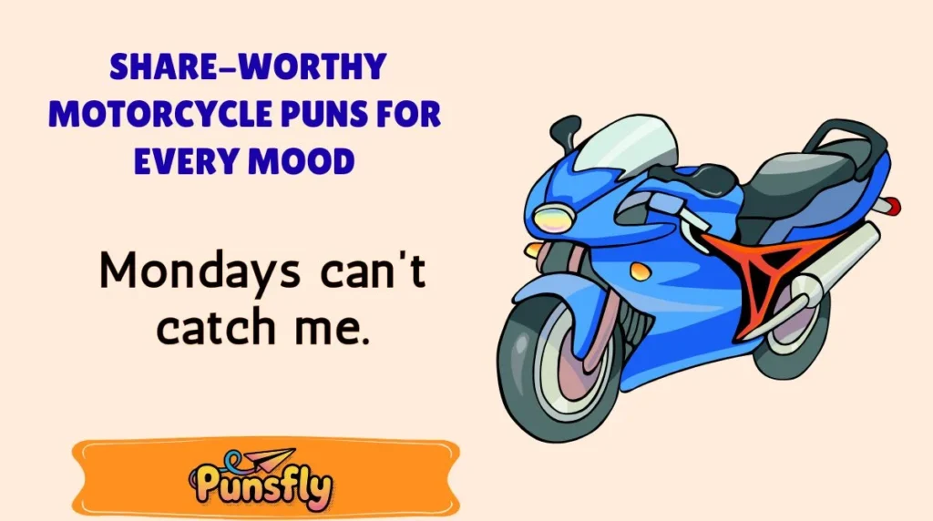  Share-Worthy Motorcycle Puns for Every Mood
