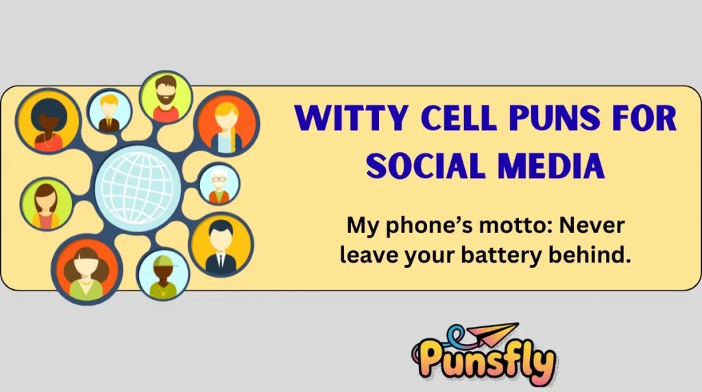 Witty Cell Puns for Social Media
