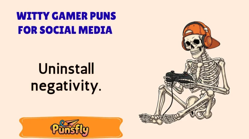 Witty Gamer Puns for Social Media