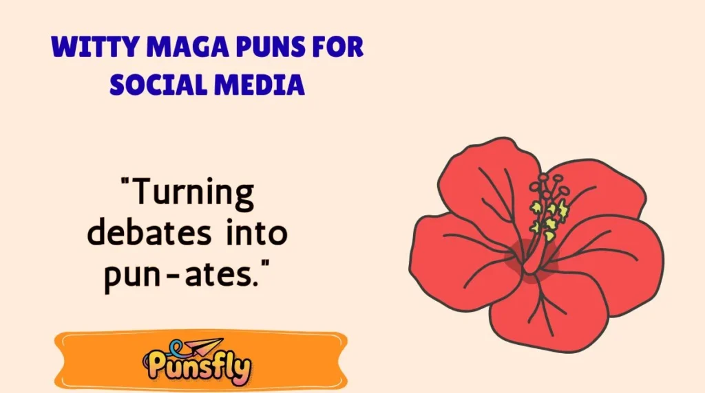 Witty MAGA Puns for Social Media