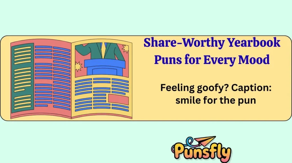 Share-Worthy Yearbook Puns for Every Mood