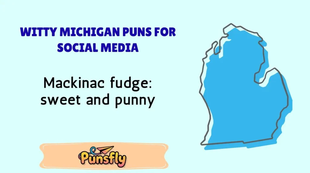 Witty Michigan Puns for Social Media