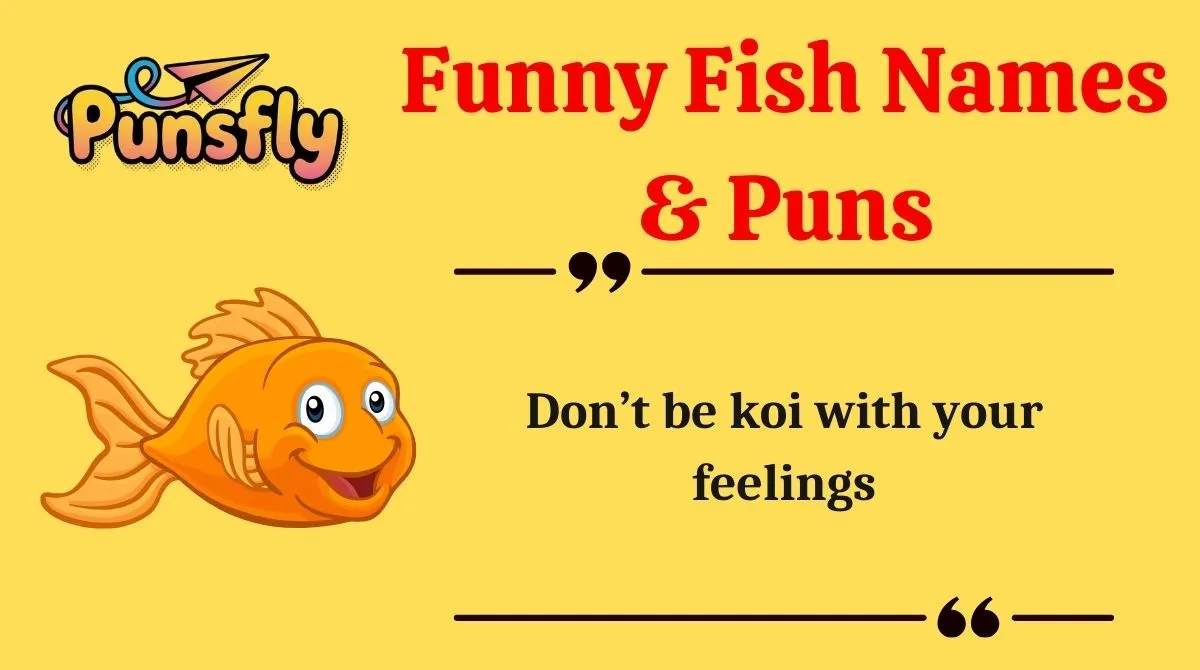 Funny Fish Names & Puns
